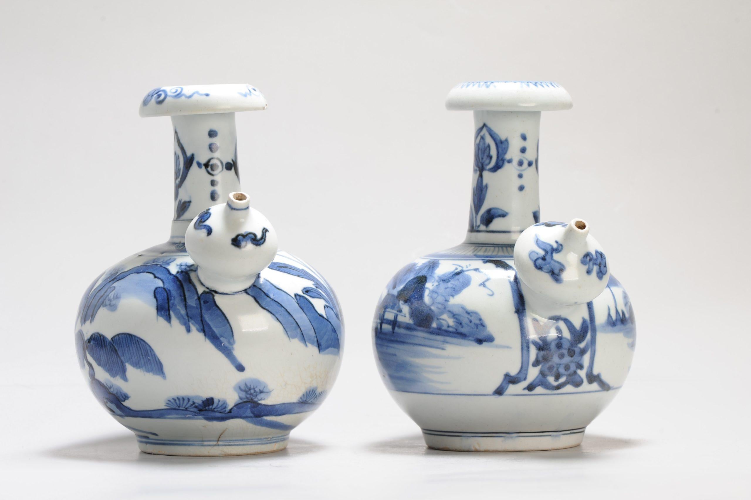Sharing with you this very nice edo period, 1670-1680 examples. With a landscape scene. The rim beautifully painted. The base is blank.

Unmarked at base

Arita ware, also known as Arita-yaki, has its origins in 1616, when a Korean farmer, Yi