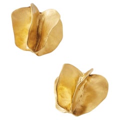 Pair of 2 Astrid Earrings in Gold Vermeil by Aur Studio