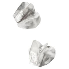 Pair of 2 Astrid Silver Earrings by Aur Studio
