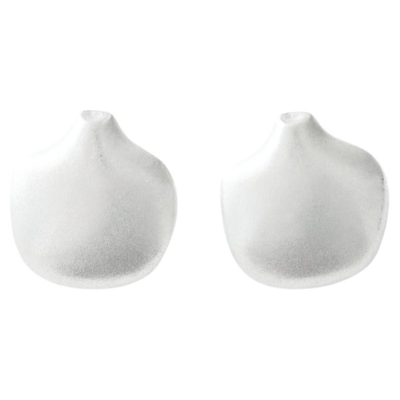 Pair of 2 Aurum Silver Earrings by Aur Studio