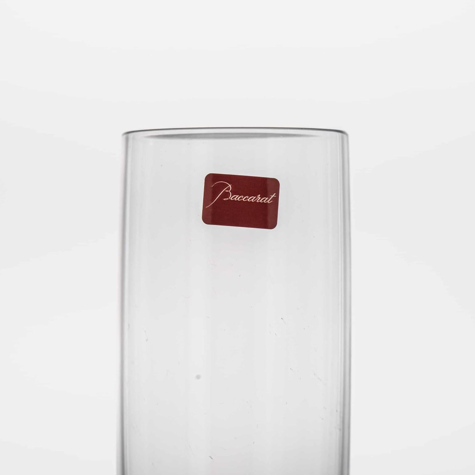 Paar von 2 Baccarat Kristallgläsern, Marcel Wanders, Frankreich (Handgefertigt) im Angebot