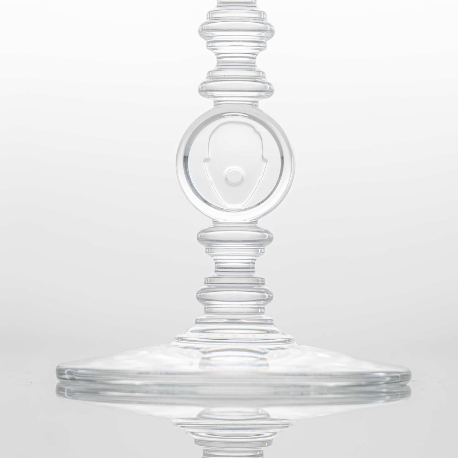 Paar von 2 Baccarat Kristallgläsern, Marcel Wanders, Frankreich im Zustand „Gut“ im Angebot in Rijssen, NL