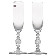Pair of 2 Baccarat Crystal Glasses, Marcel Wanders, France