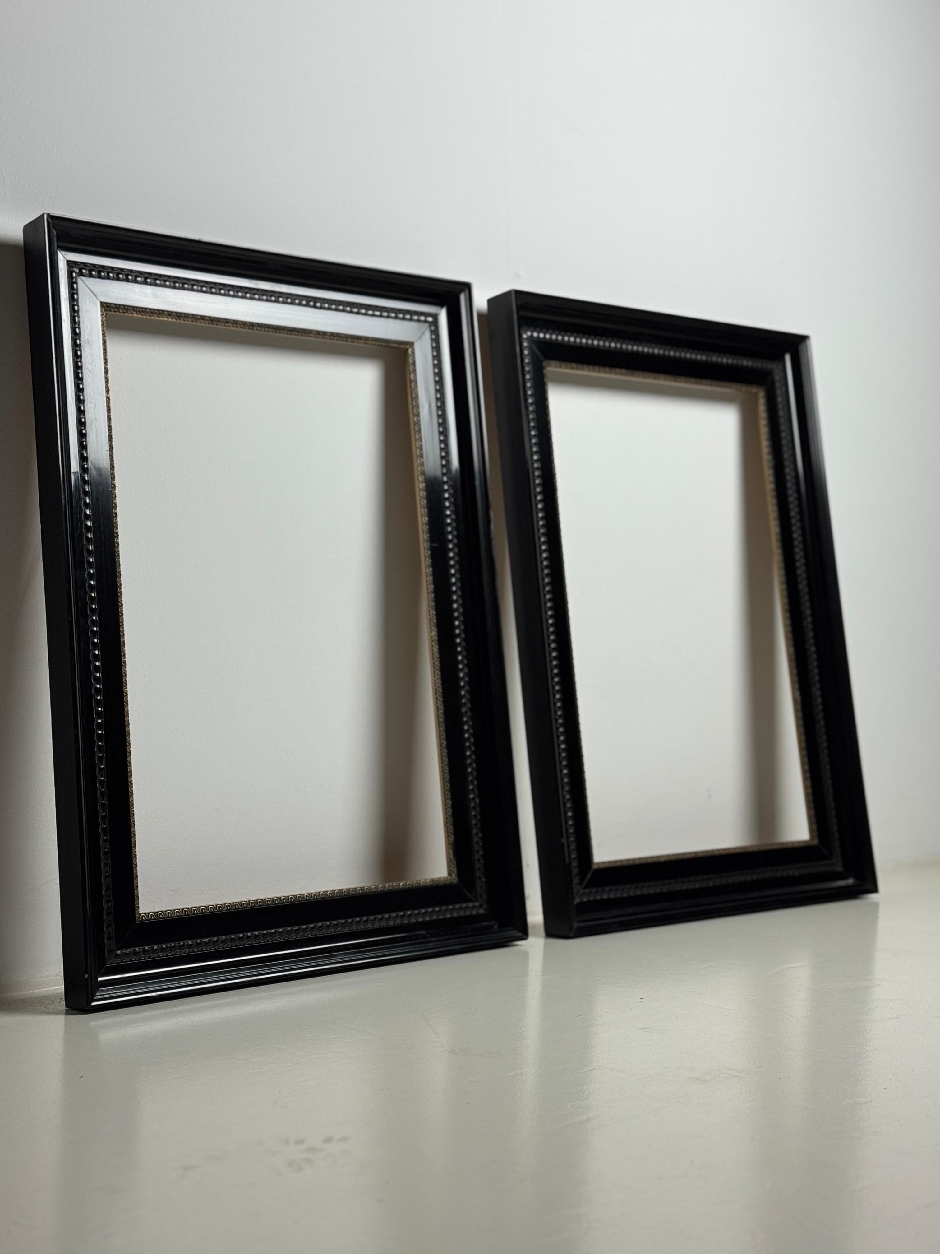 Pair of 2 Dutch frames ca. 1900 For Sale 7