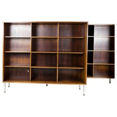 Pair of 2 Rosewood Bookcases, Made in Denmark, 1960s