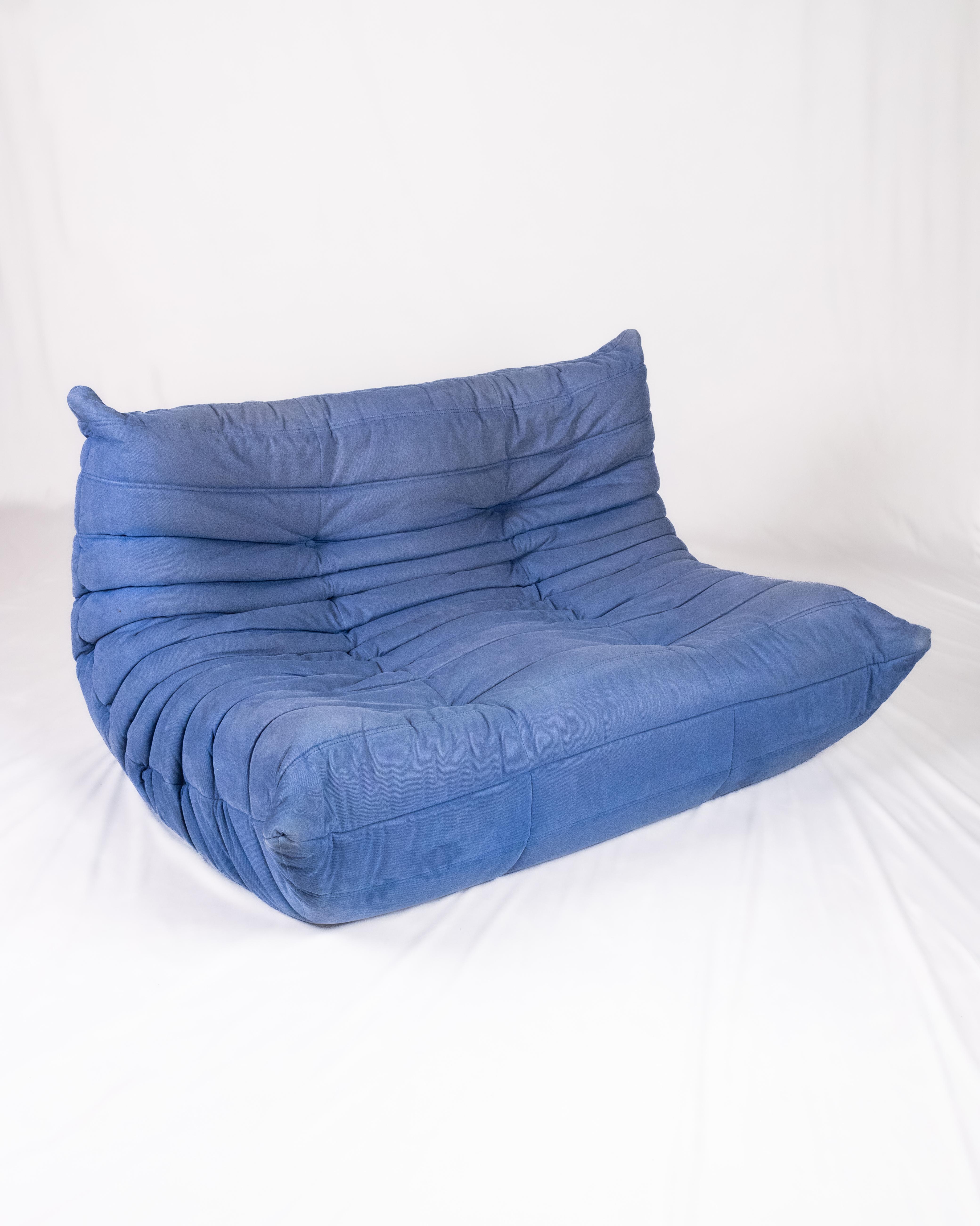 Paar 2-Sitzer Sofa Togo, von Michel Ducaroy für Ligne Roset, Frankreich (Französisch) im Angebot