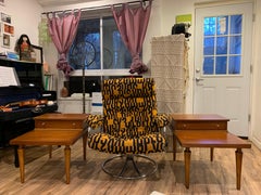 Pair of 2-Tier Mid-Century Modern End or Side Tables