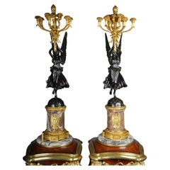 Pair of 2 Victoria candlesticks after Pierre Philippe Thomire