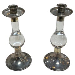 Pair of 2 Vintage Candlestick  1960s