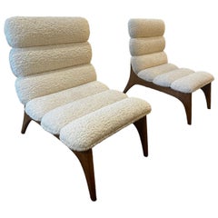 Pair of 2 Vintage Italian Armchair, 1980s