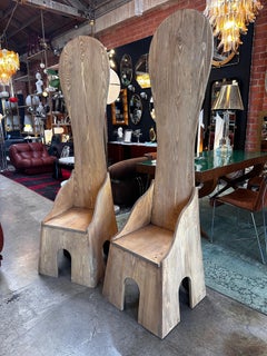 Mario Ceroli, Chair 'Sedia Alta', 1972