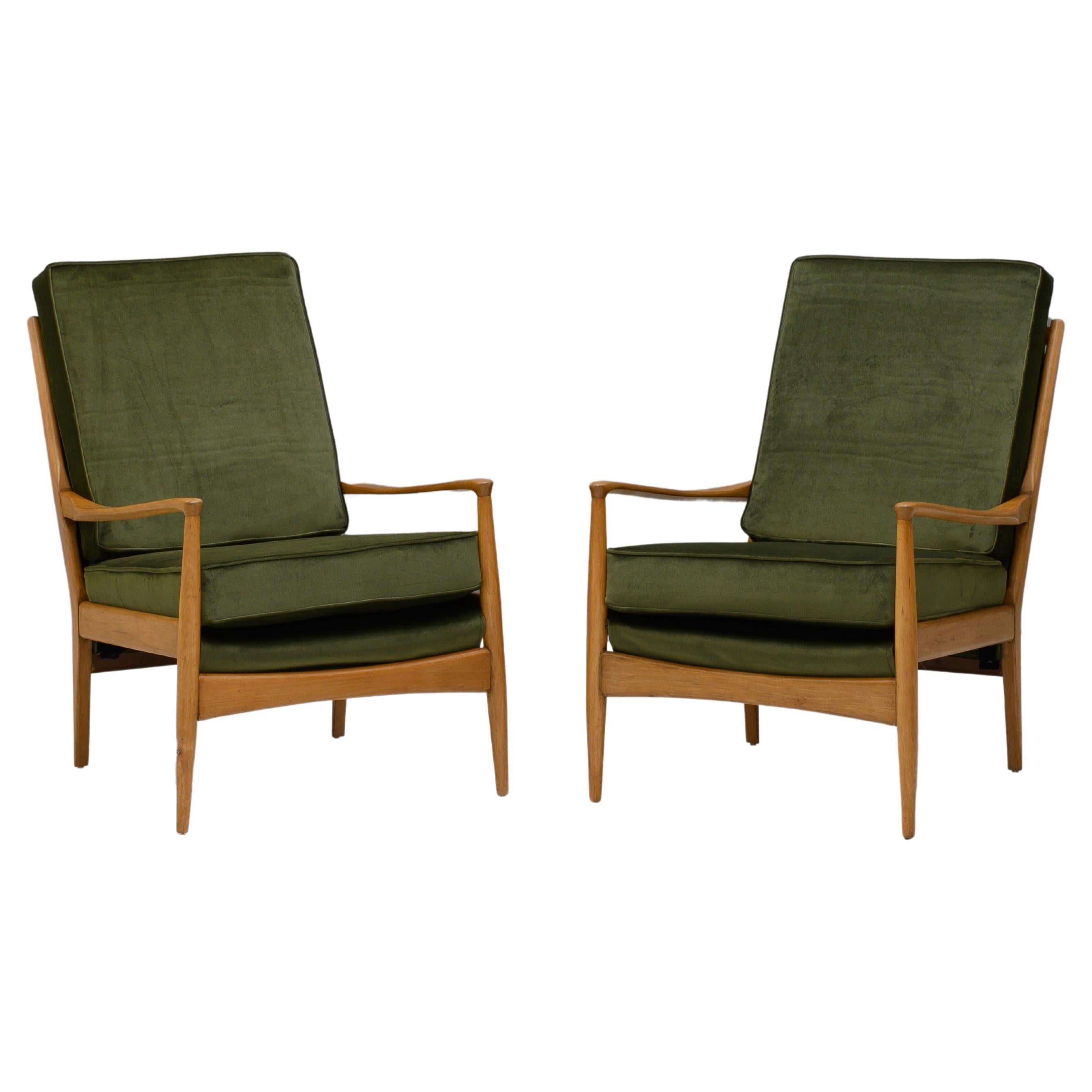 Pair of 20th Century Armchairs
