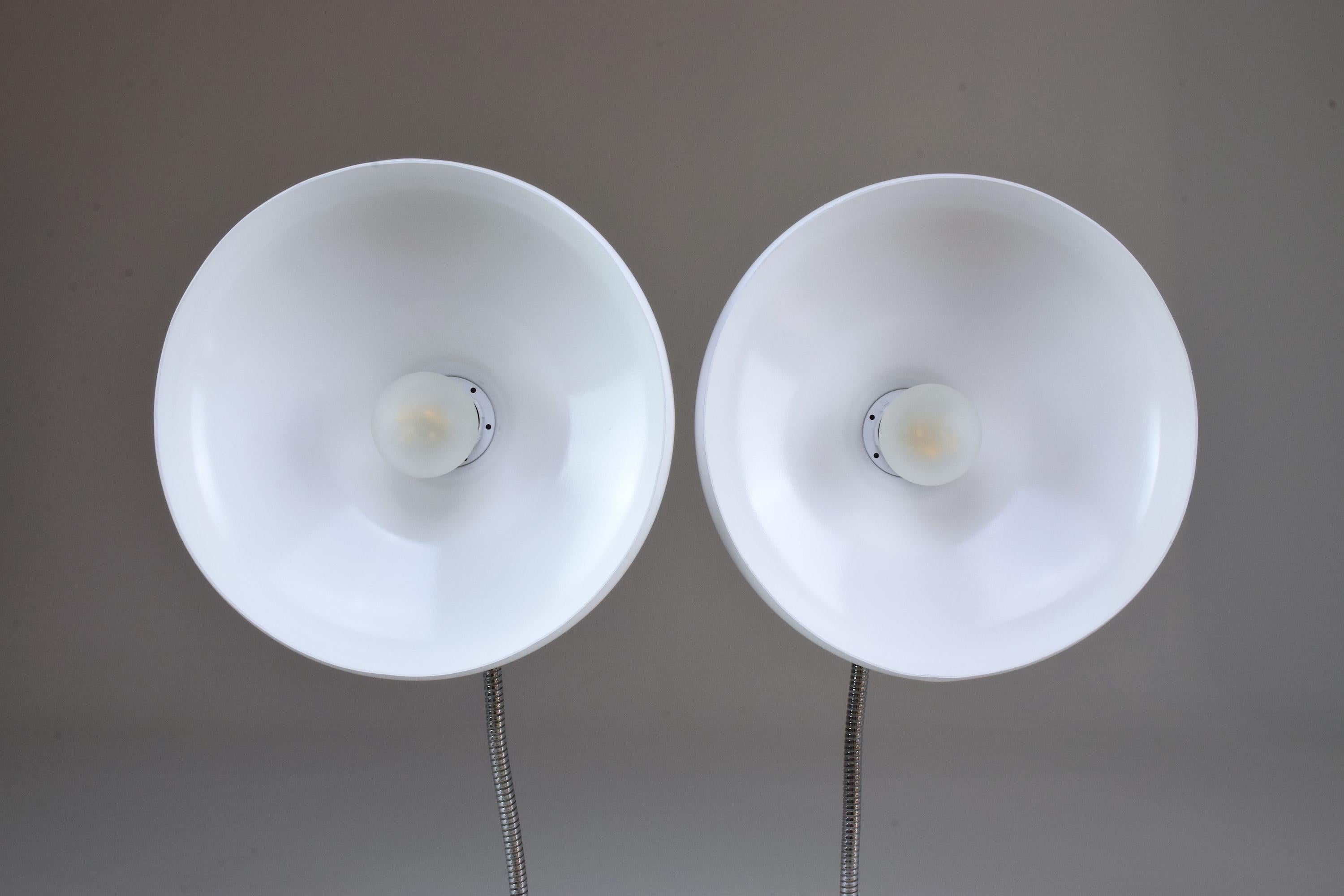 Pair of 20th Century Articulating Table Lamps, 1970s 4