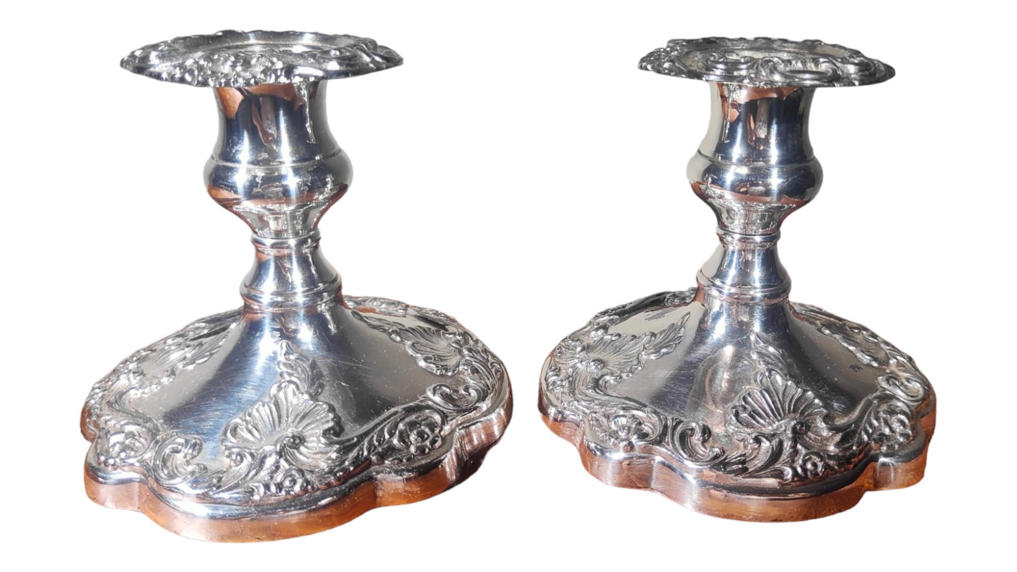 Pair Of 20th Century Candlesticks For Sale 7