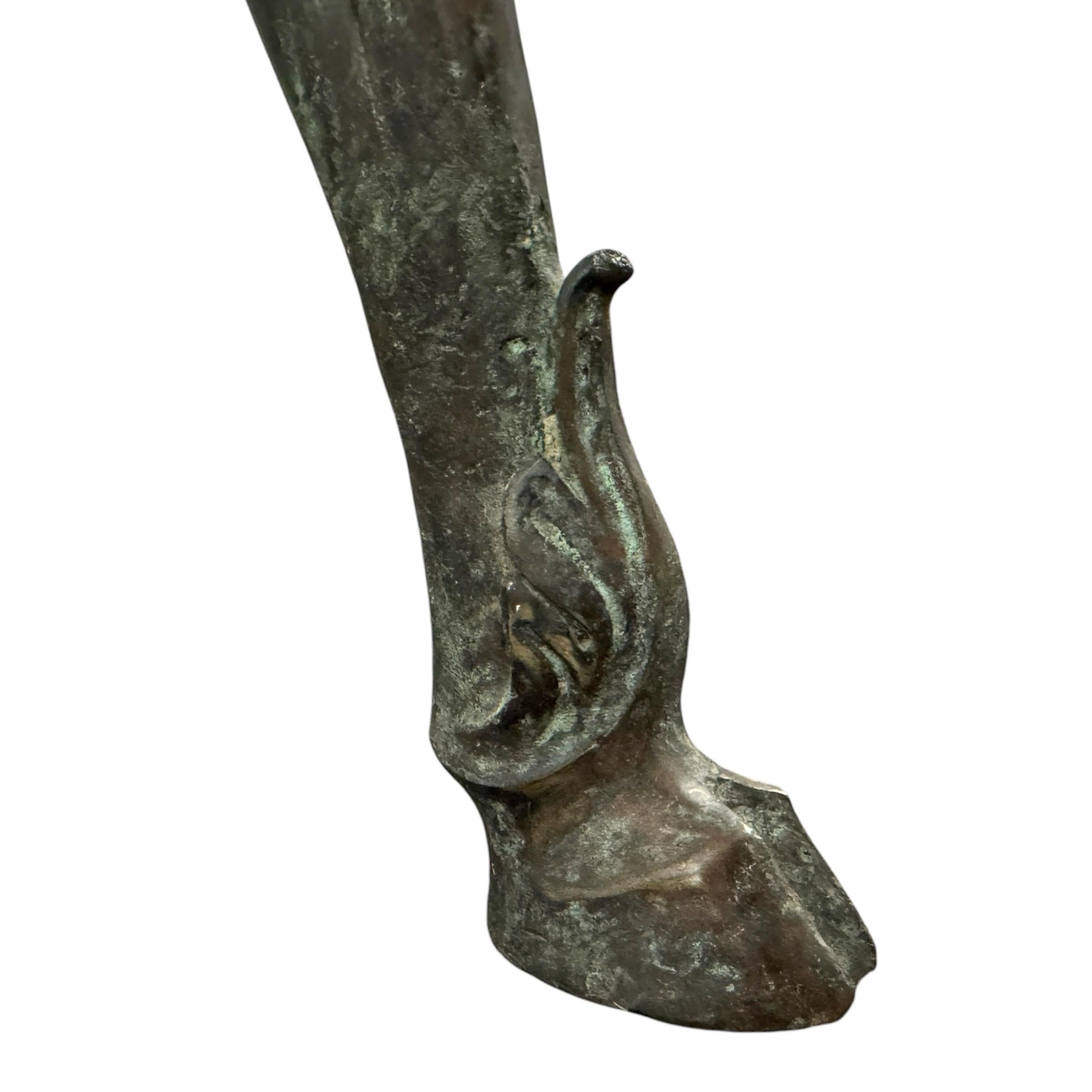 Pair of 20th Century Etruscan-Style Torchères 5