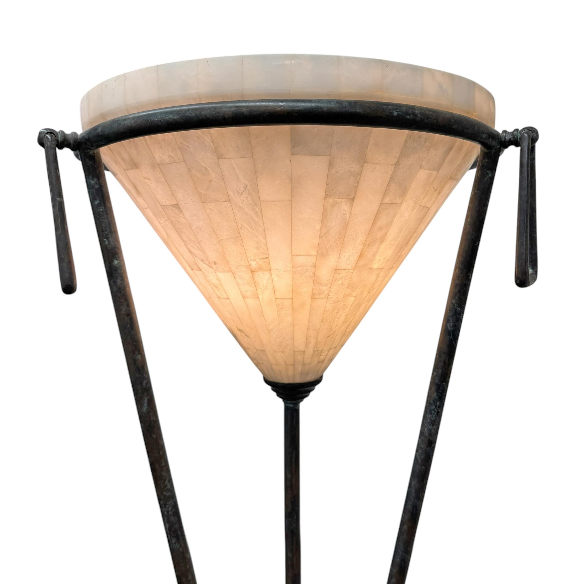 Pair of 20th Century Etruscan-Style Torchères 1