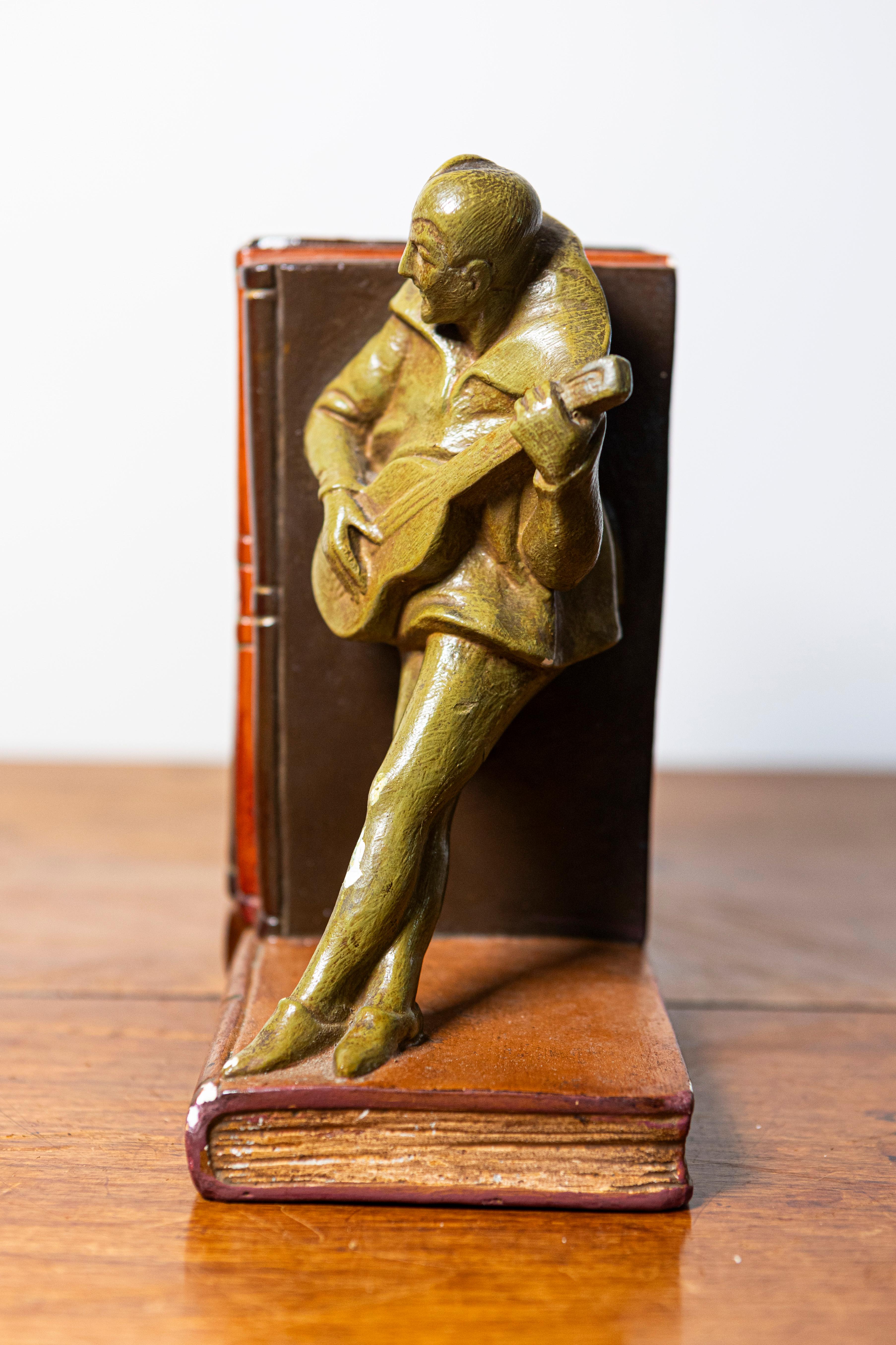Pair of 20th Century French Bookends For Sale 4