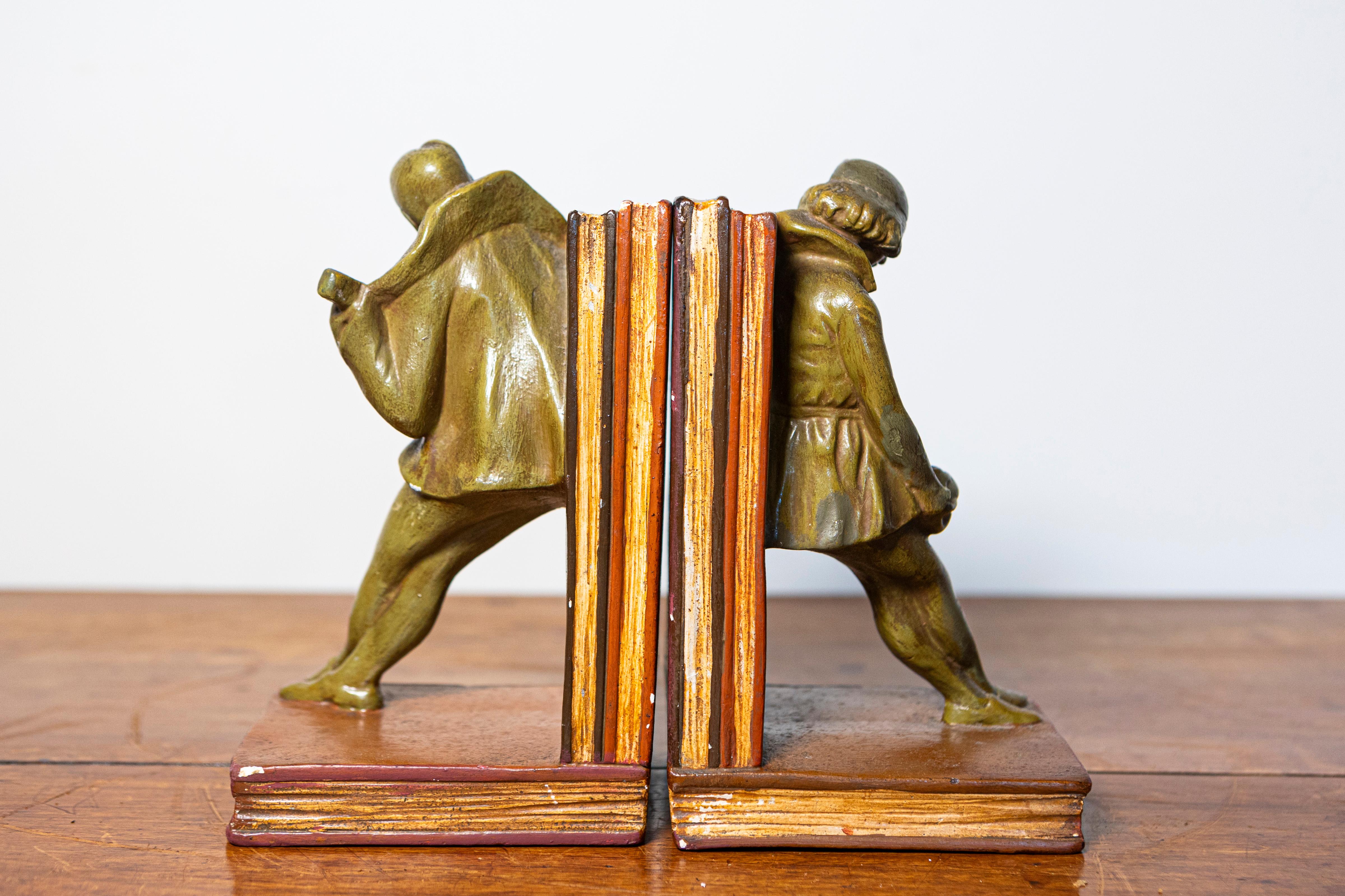 Pair of 20th Century French Bookends For Sale 5