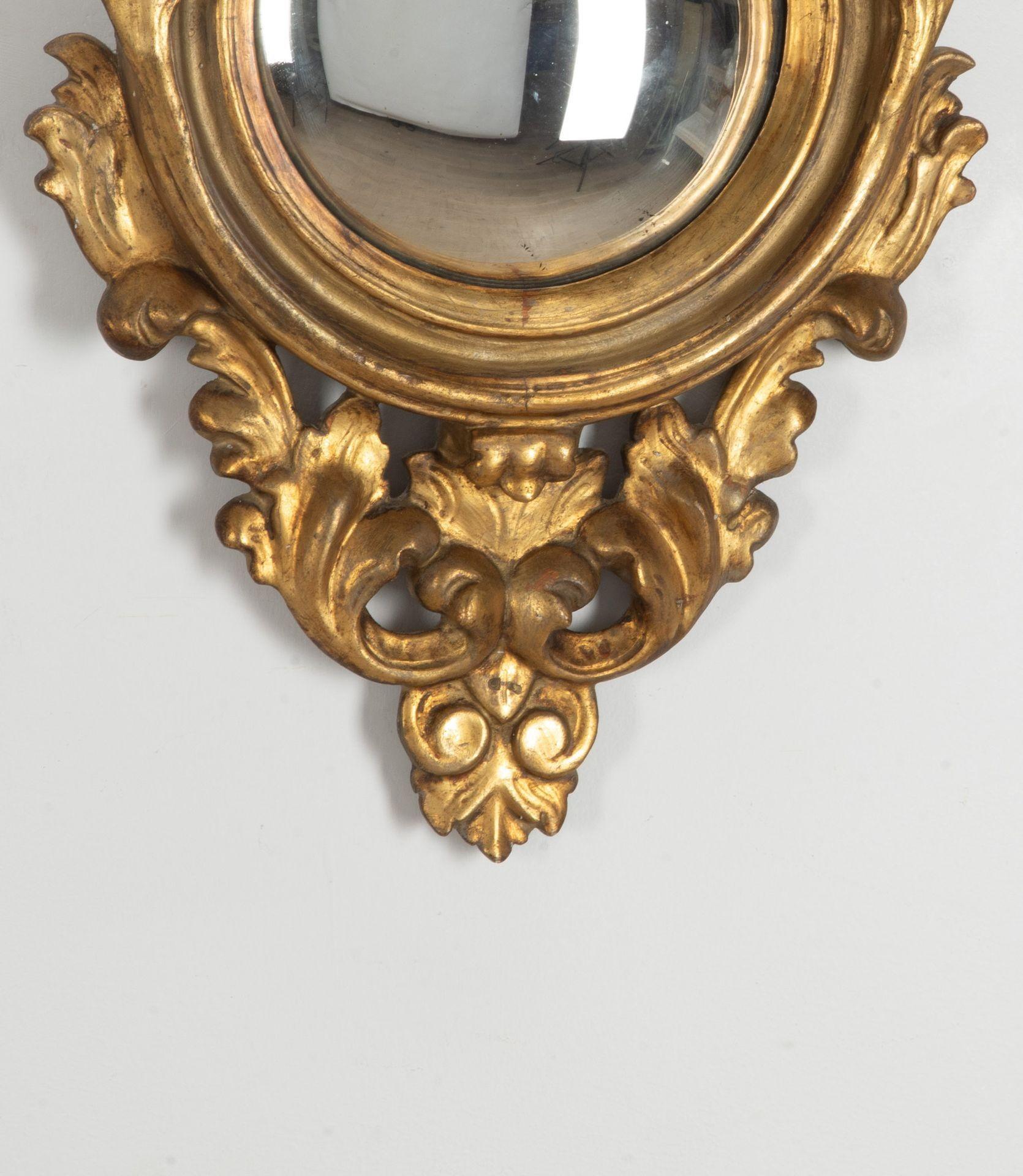 Pair of 20th Century French Convex Mirrors For Sale 1