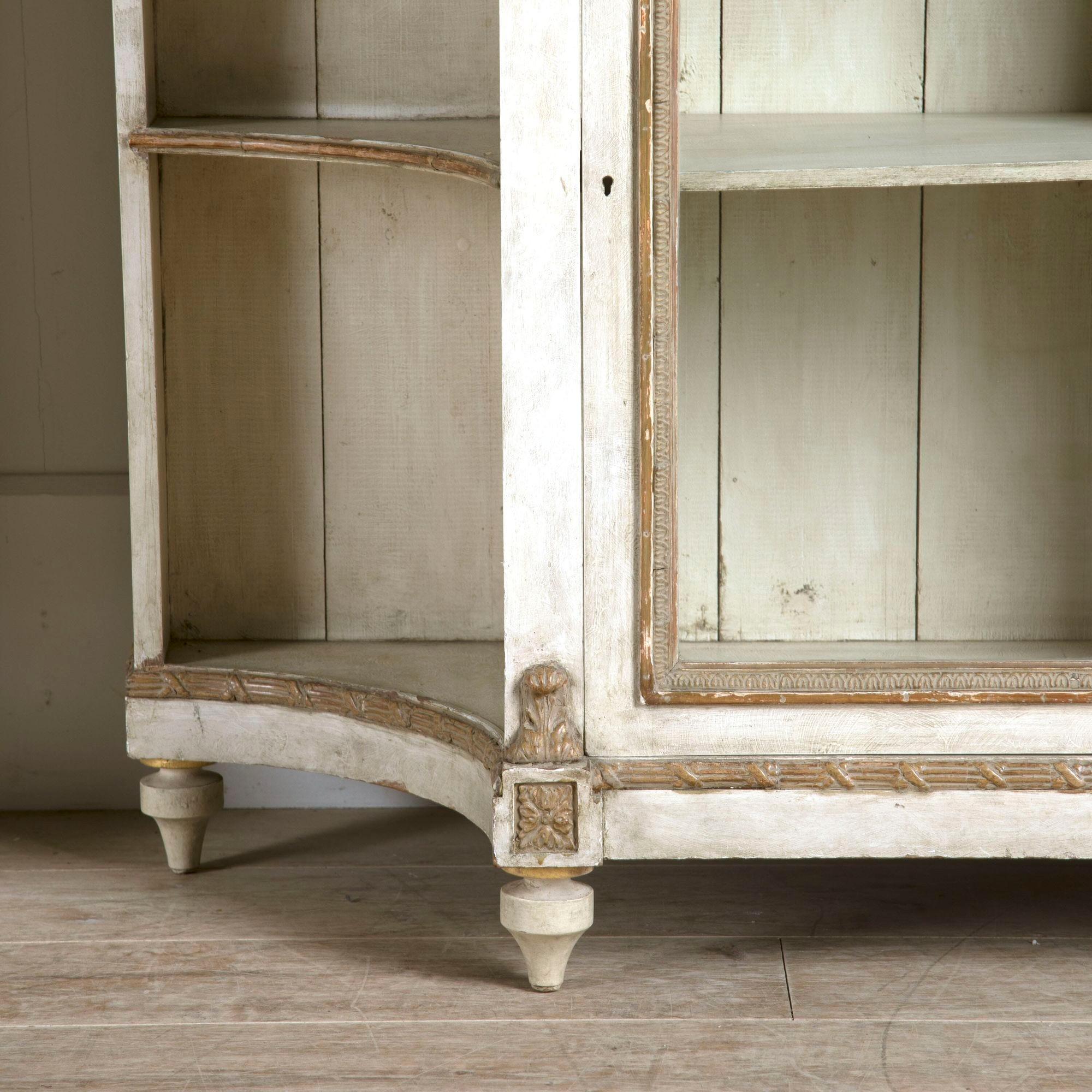 Marble Pair of 20th Century French Display Buffets For Sale