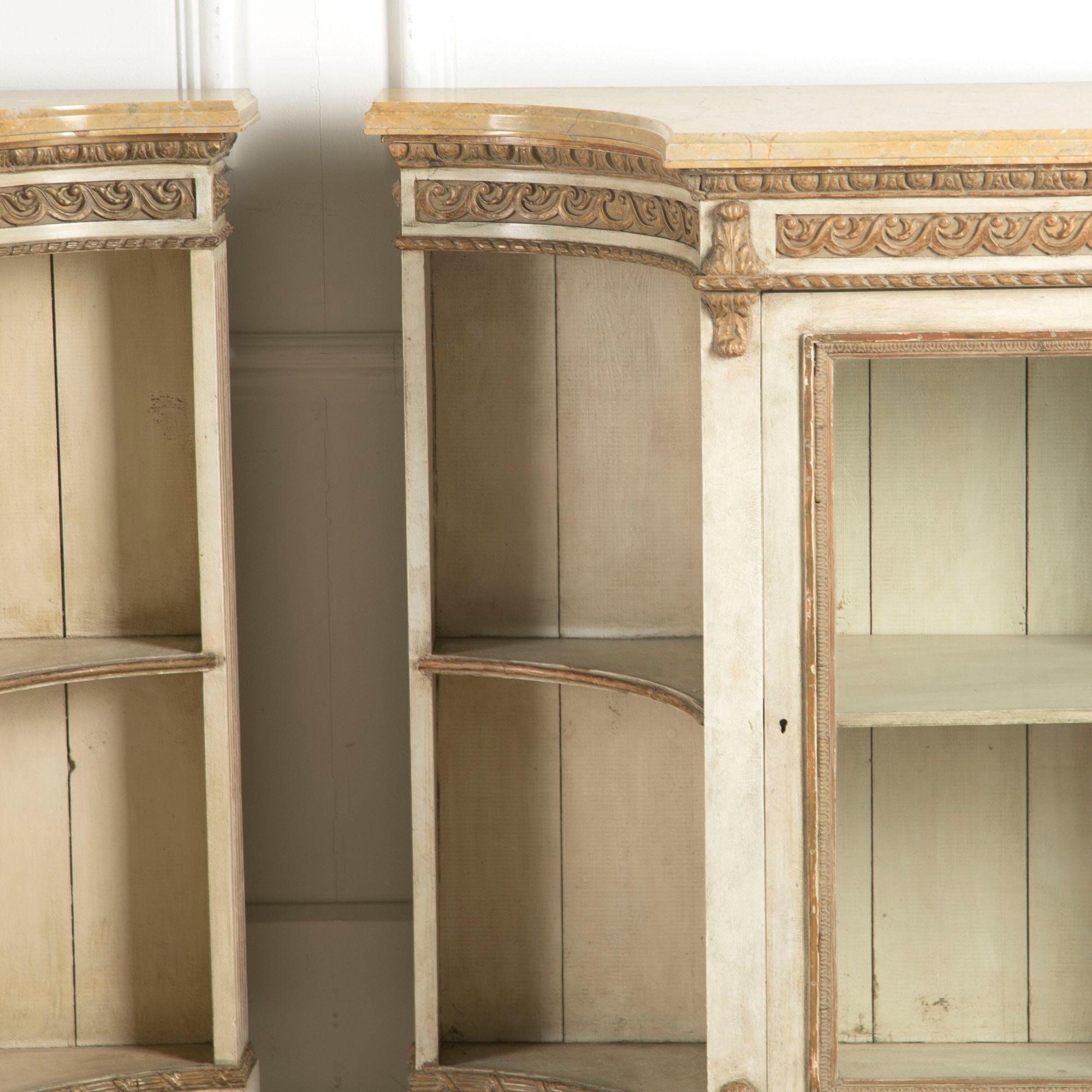 Pair of 20th Century French Display Buffets For Sale 1
