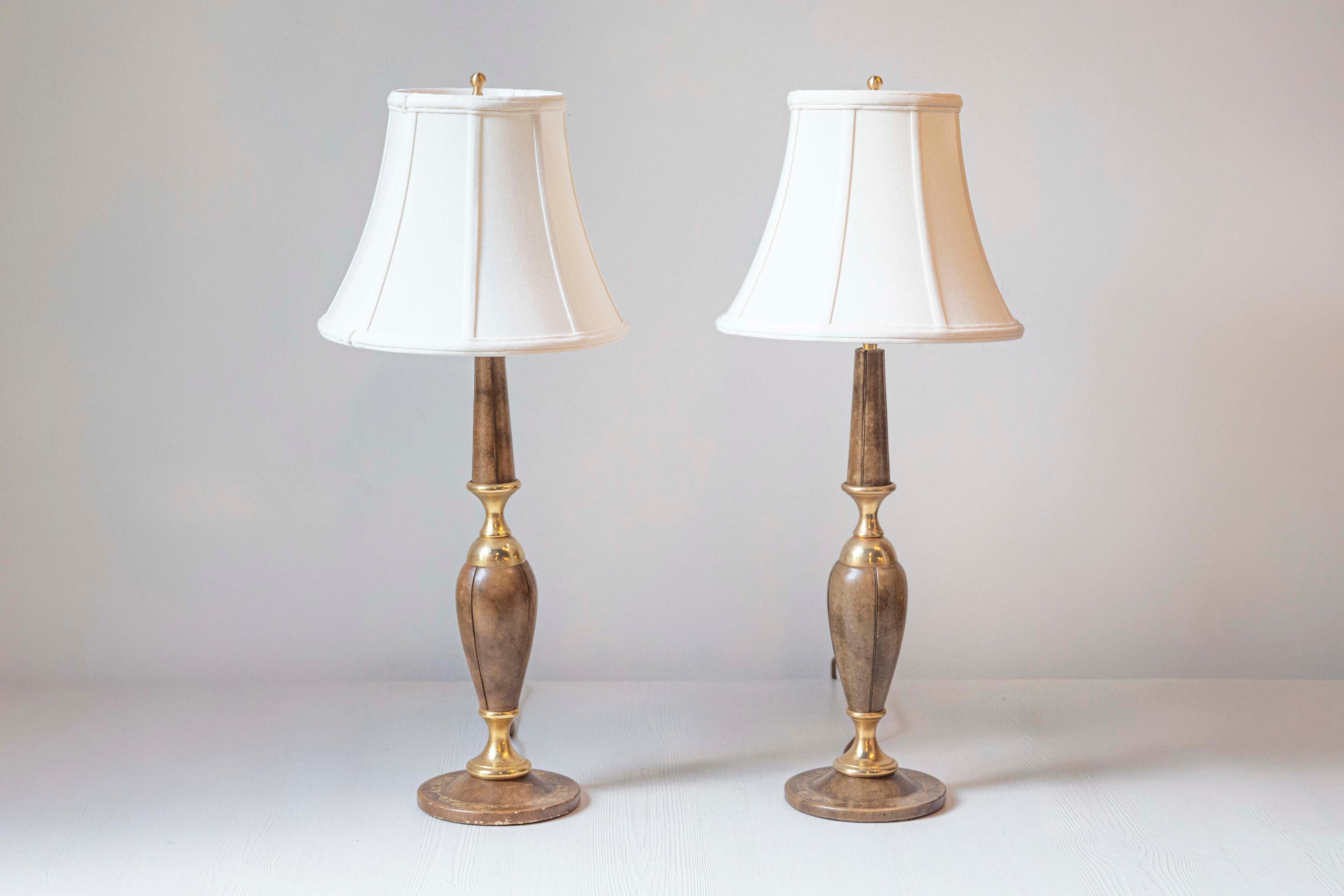 20ième siècle Paire de lampes françaises du 20ème siècle en vente