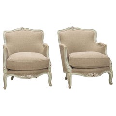 Pair of 20th Century French Louis XV Style Chairs