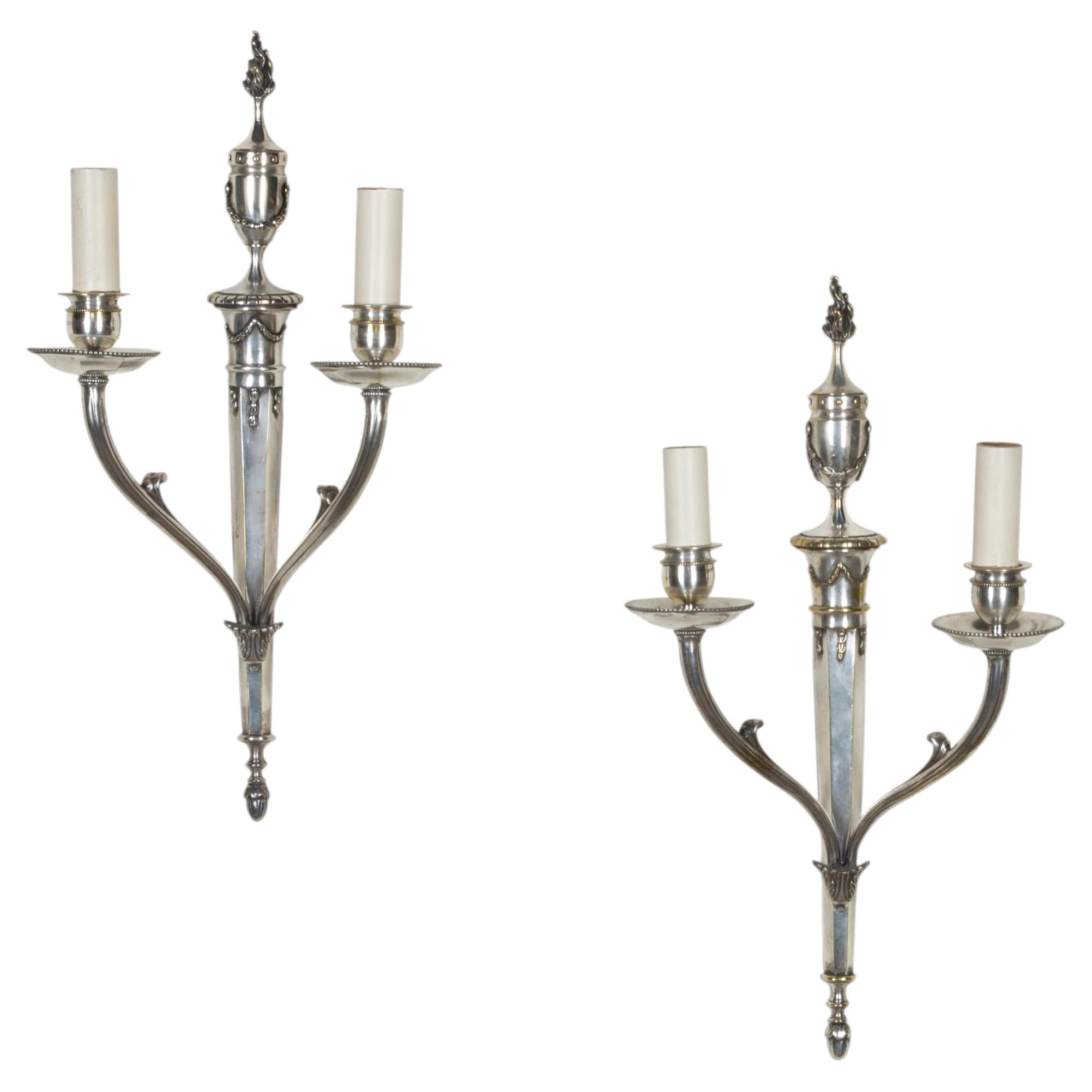 Pair of 20th Century French Maison Jansen Wall Lights