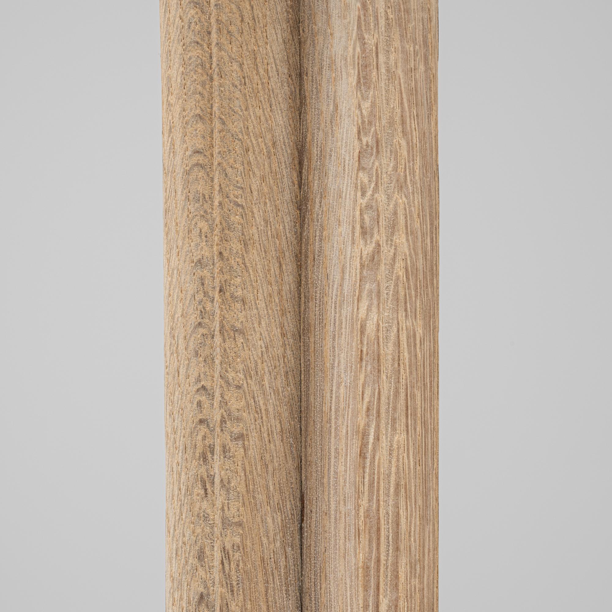 Coppia di piedistalli in Oak francese del XX secolo in vendita 5