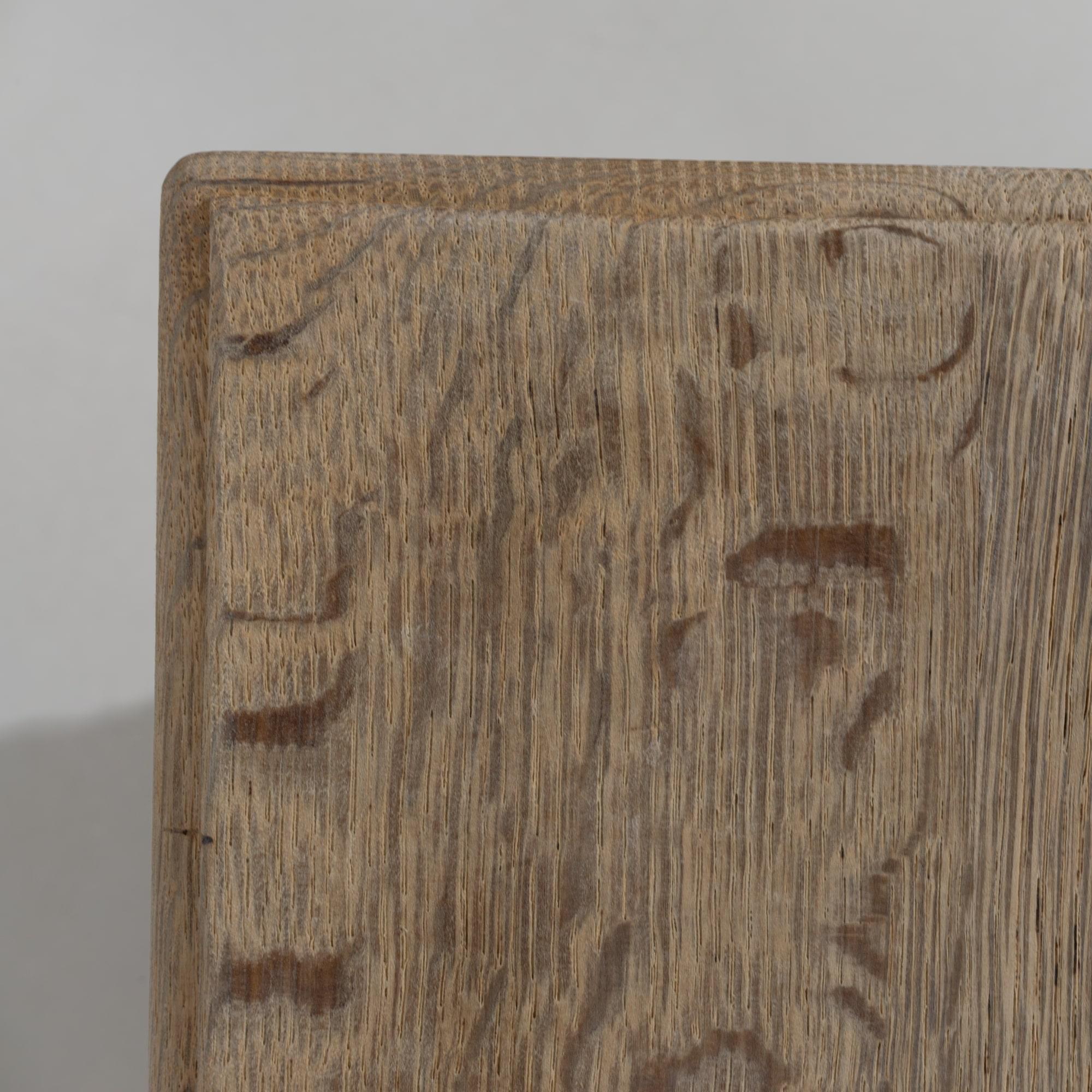 Paire de tables basses en chêne de style provincial français du 20e siècle en vente 2