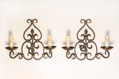 Pair of 20th Century French Sconces