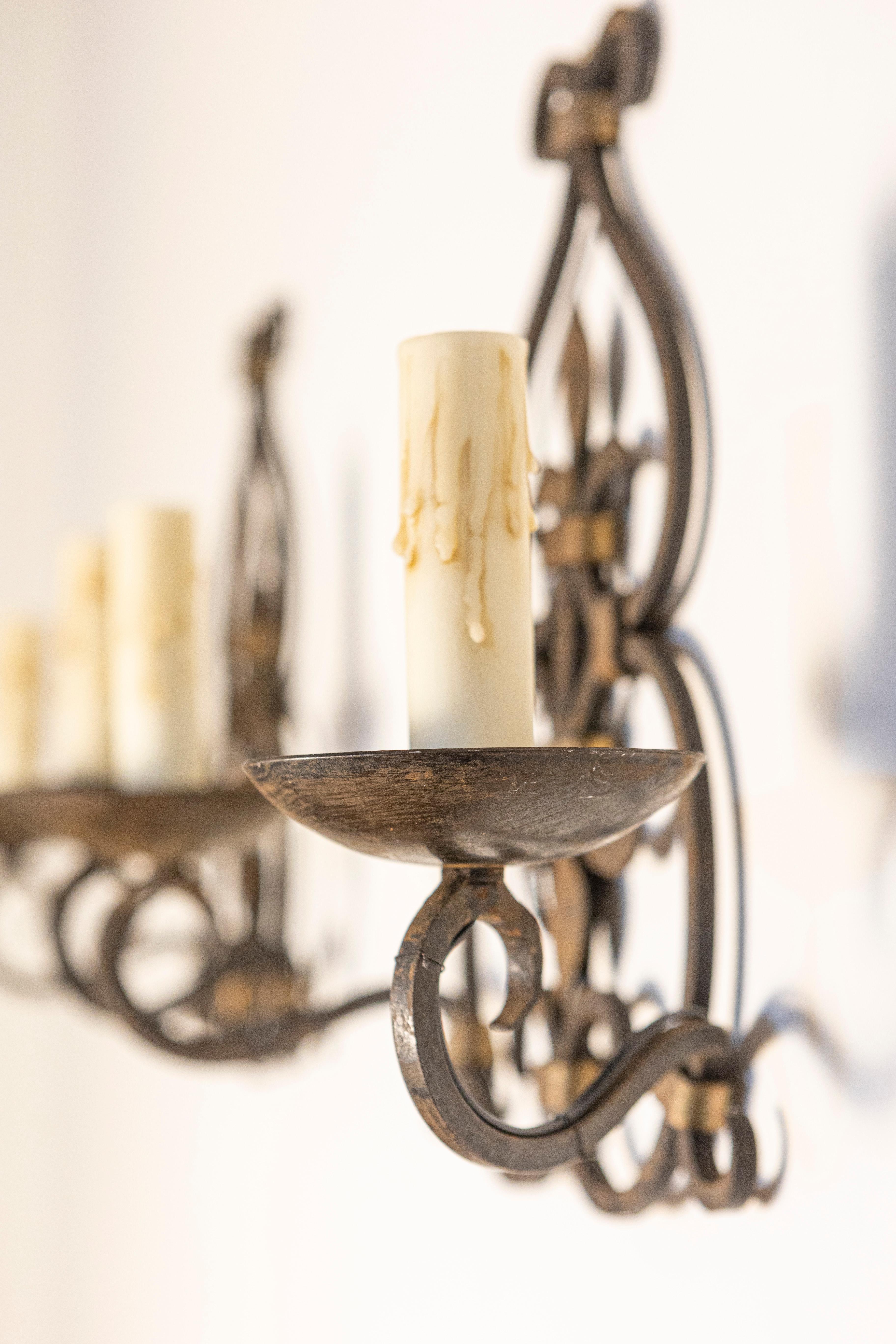 Pareja de candelabros franceses del siglo XX Francés en venta