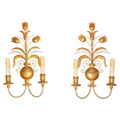 Coppia di applique francesi del XX secolo