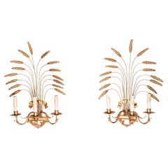 Pair of 20th Century French Sconces - Inspired By Coco Chanel