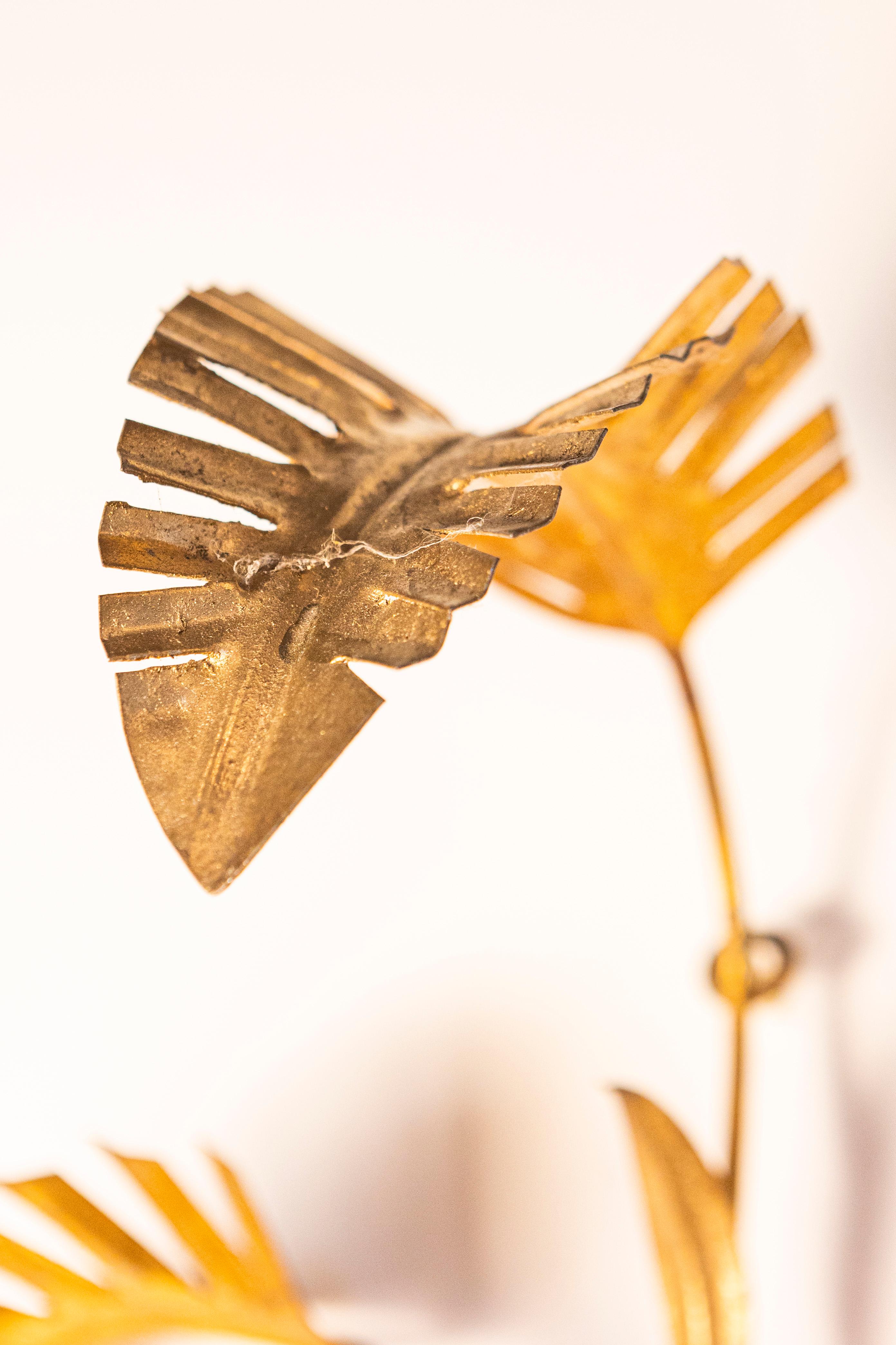 Métal Paire d'appliques françaises du 20e siècle - Inspirées de la Maison Jansen en vente