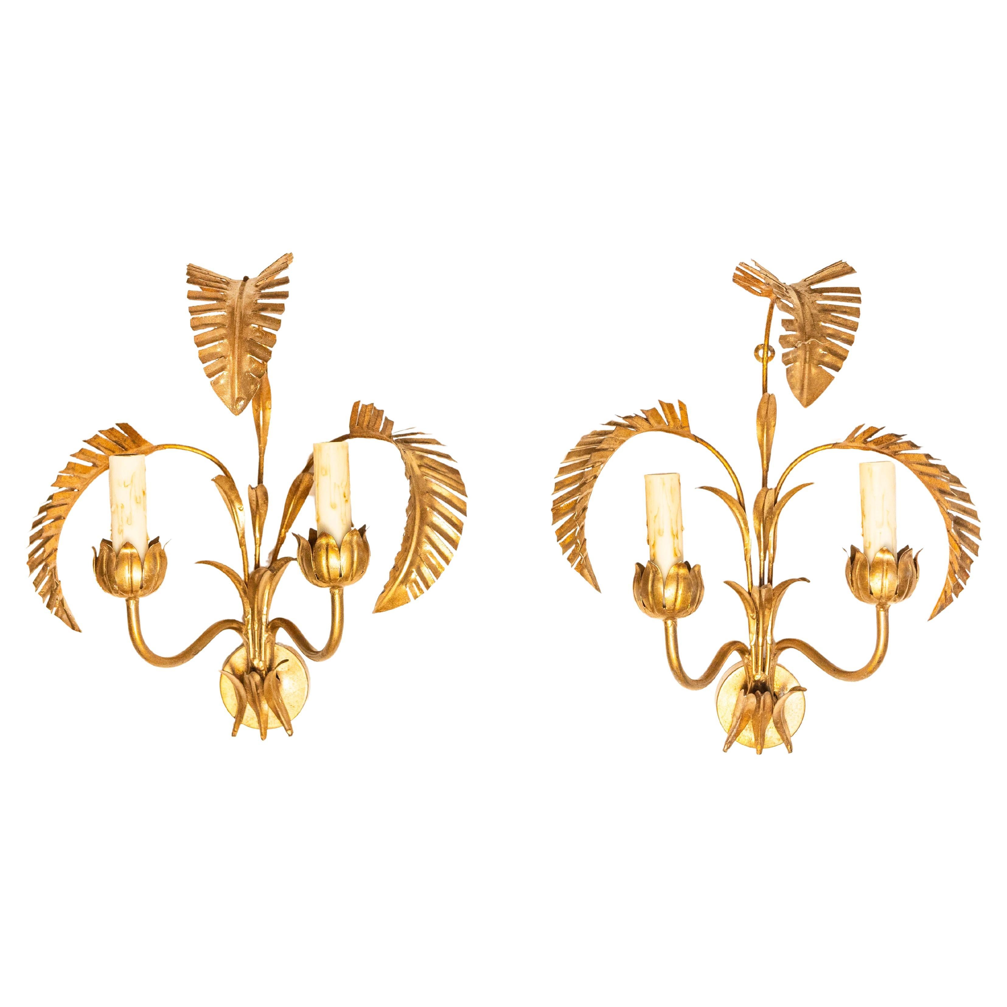 Pareja de candelabros franceses del siglo XX - Inspirados en la Maison Jansen
