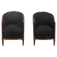 Pair of 20th Century French Tub Chairs