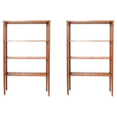 Pair of 20th Century French Wood Étagères in the Manner of Maison Jansen