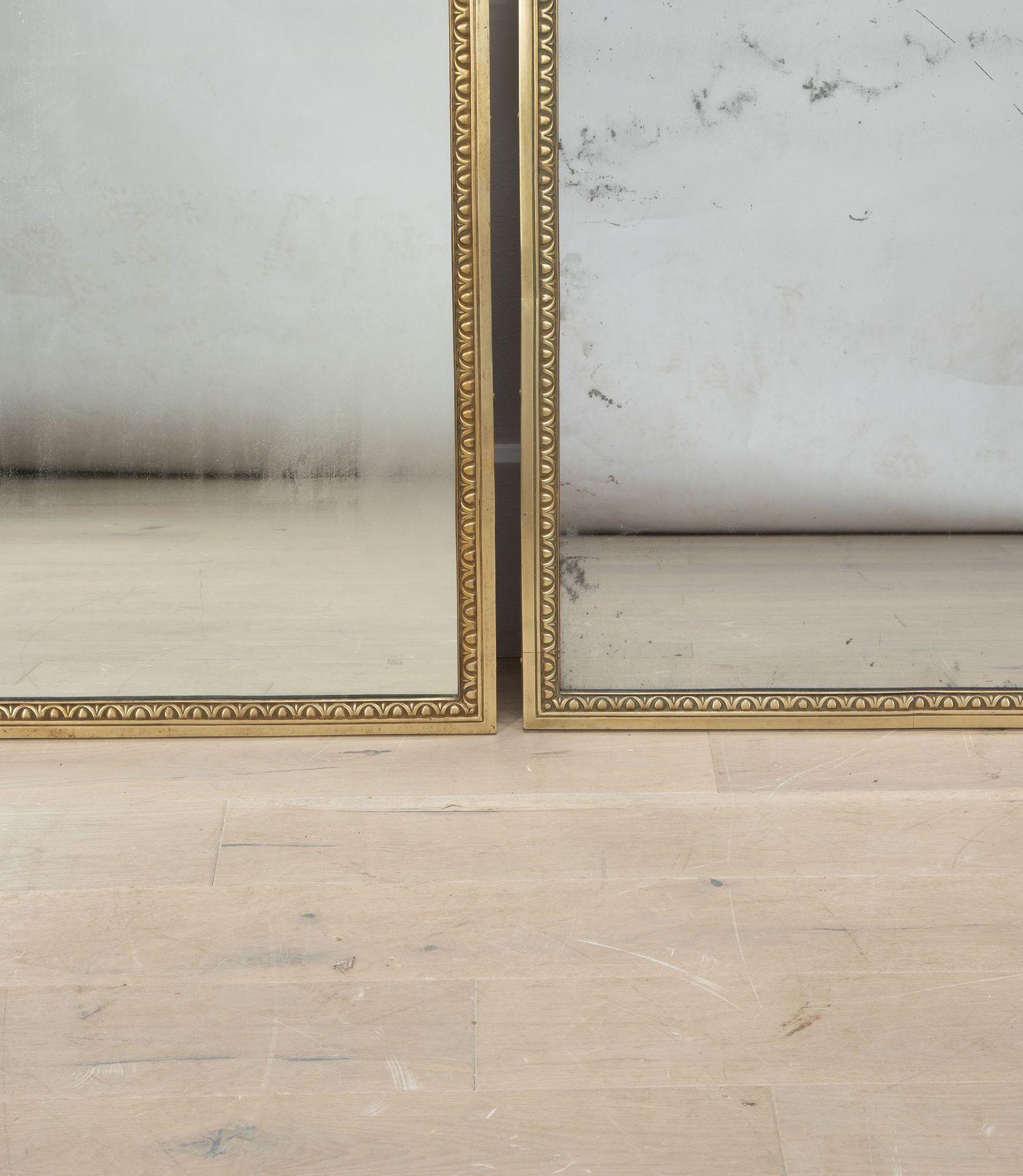 Pair of Italian Mid-Century mirrors.

In good condition for their age with very few signs of wear throughout. 