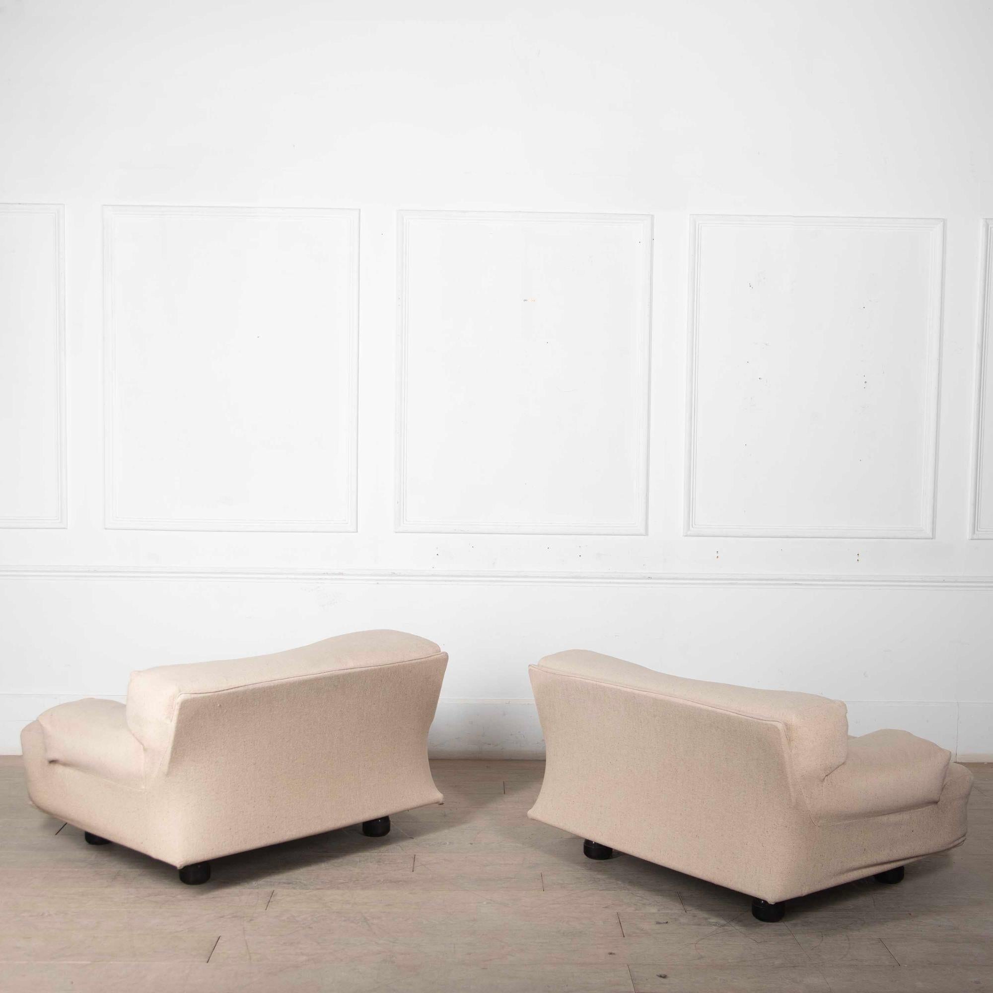 Paire de chaises italiennes Fiandra du XXe siècle par Magistretti en vente 2