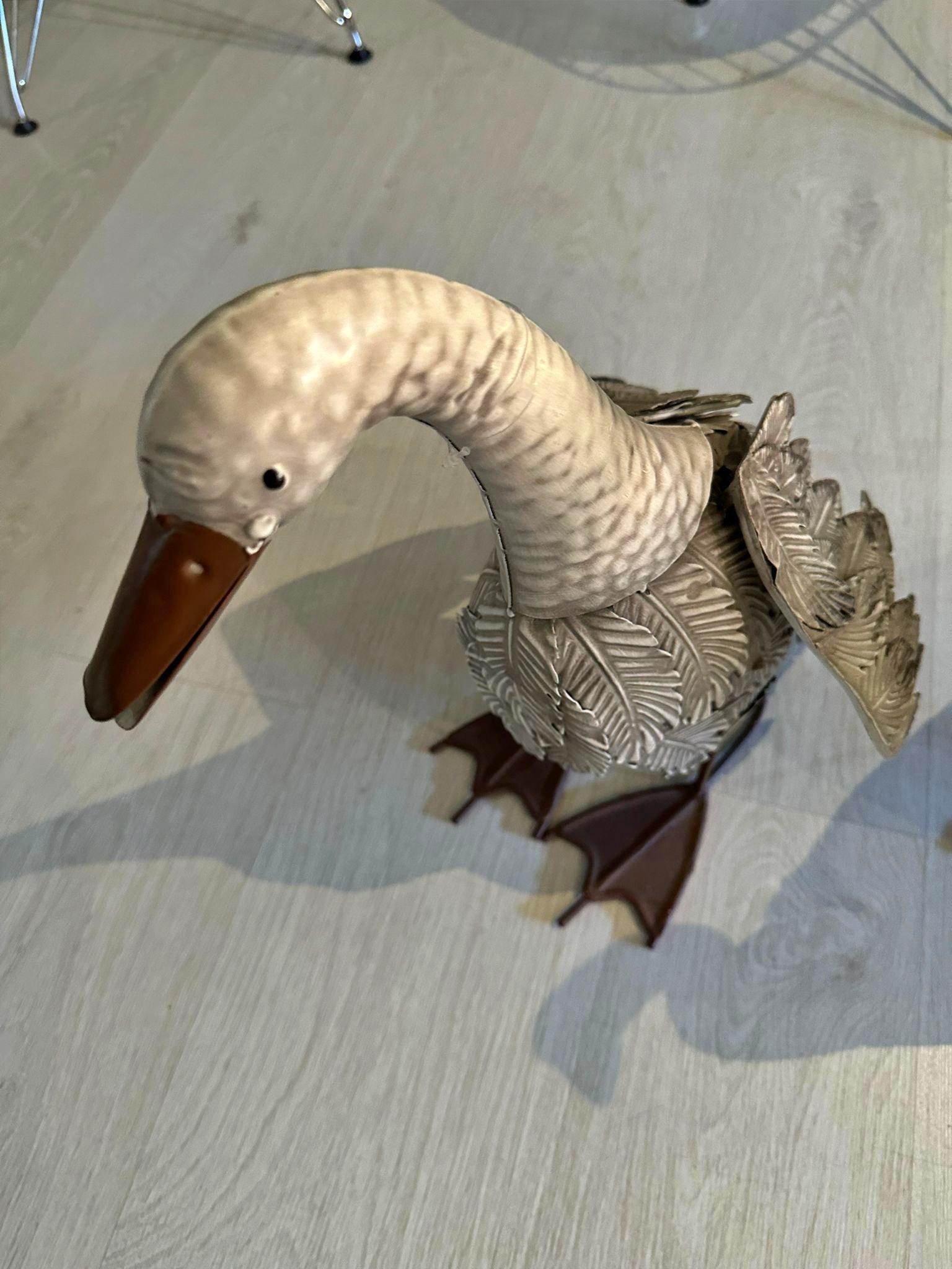 Modern Pair of 20th Century Italian Geese For Sale