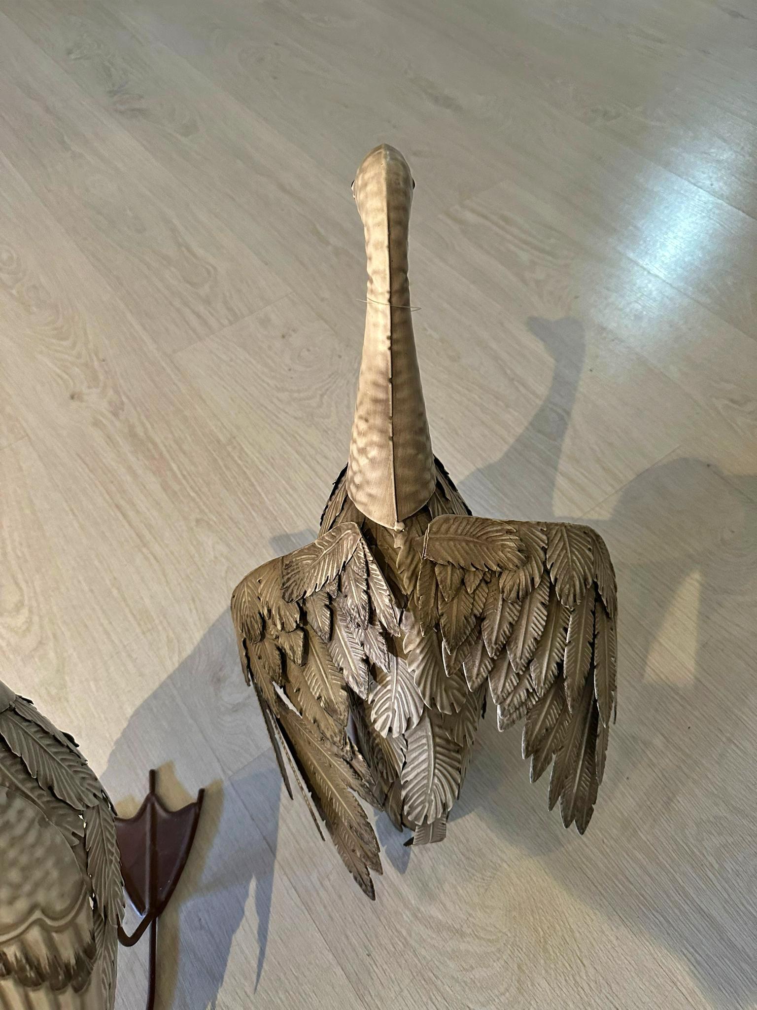 Pair of 20th Century Italian Geese In Excellent Condition For Sale In Madrid, ES