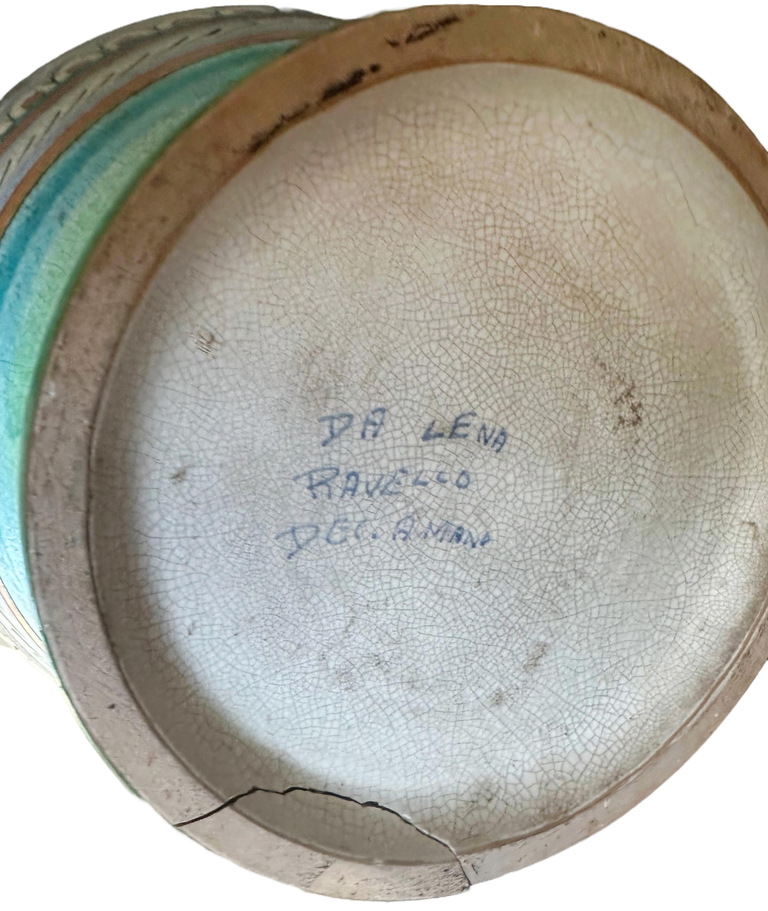 Paire de vases italiens du 20e siècle en majolique de style Renaissance en vente 1