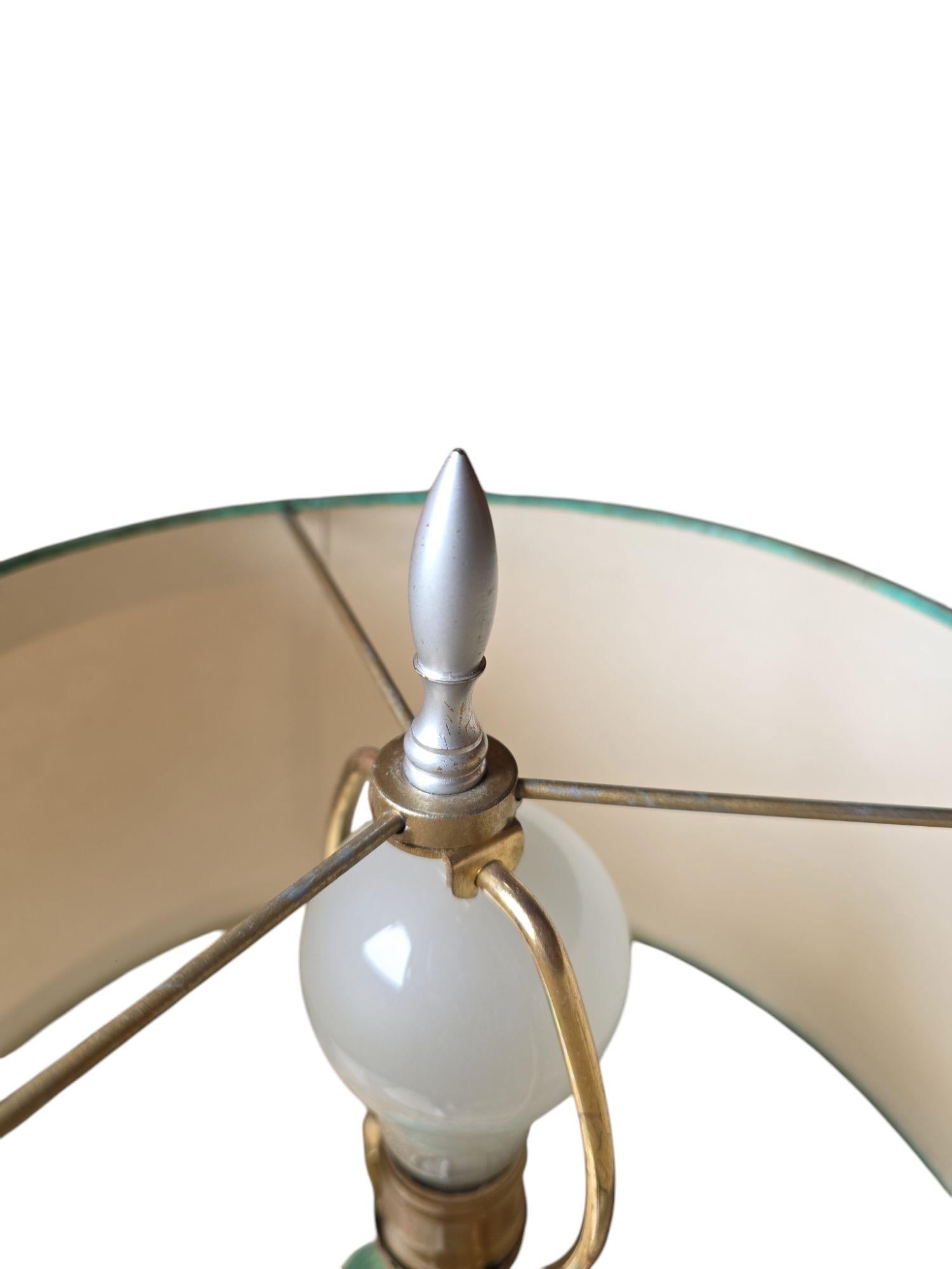 20ième siècle Paire d'objets du 20e siècle  Lampes Murano italiennes du milieu du siècle en aqua-marine en vente