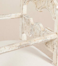 Par de sillones italianos pintados del siglo XX