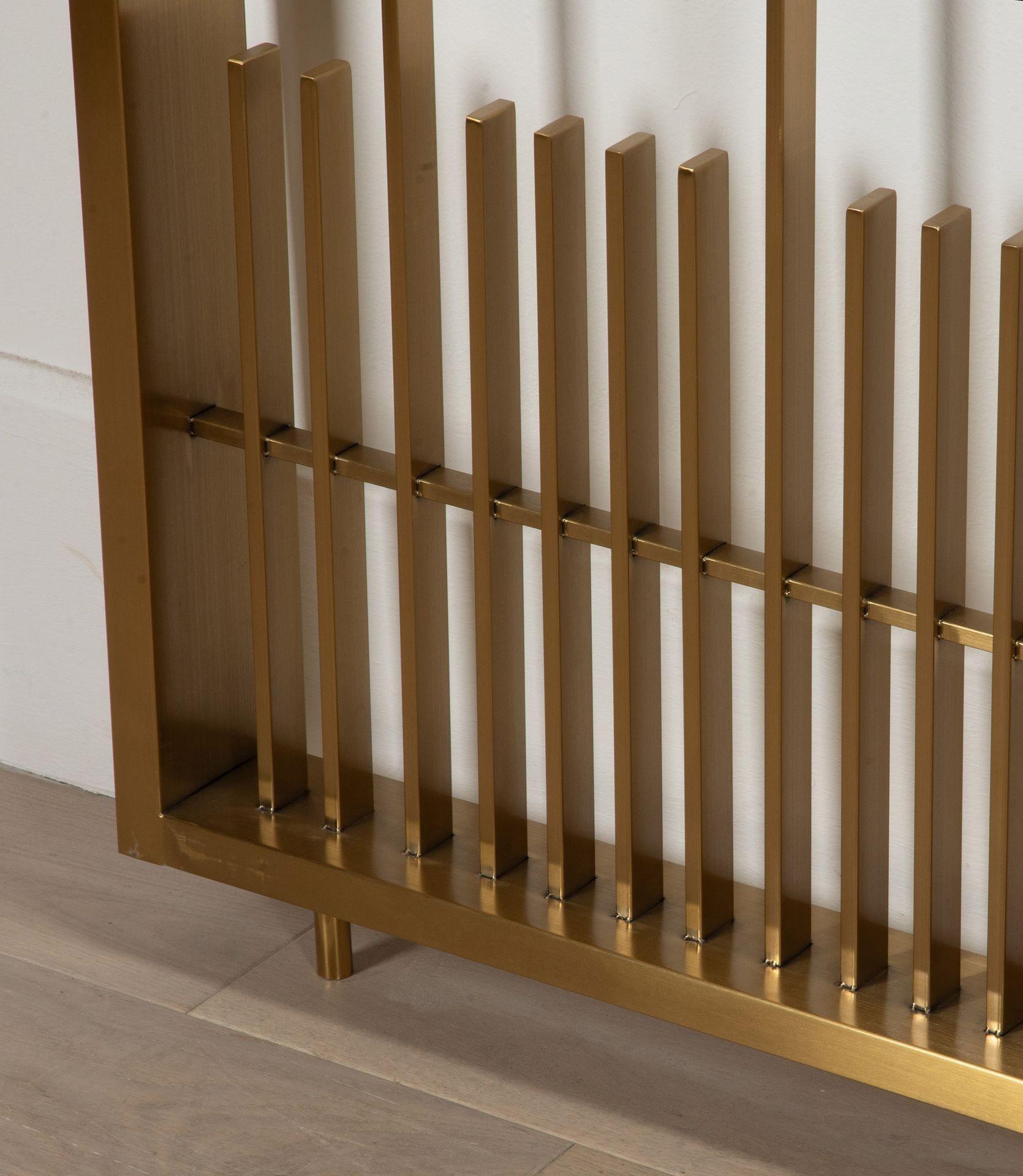 Brass Pair of 20th Century Italian Room Divider Panels For Sale