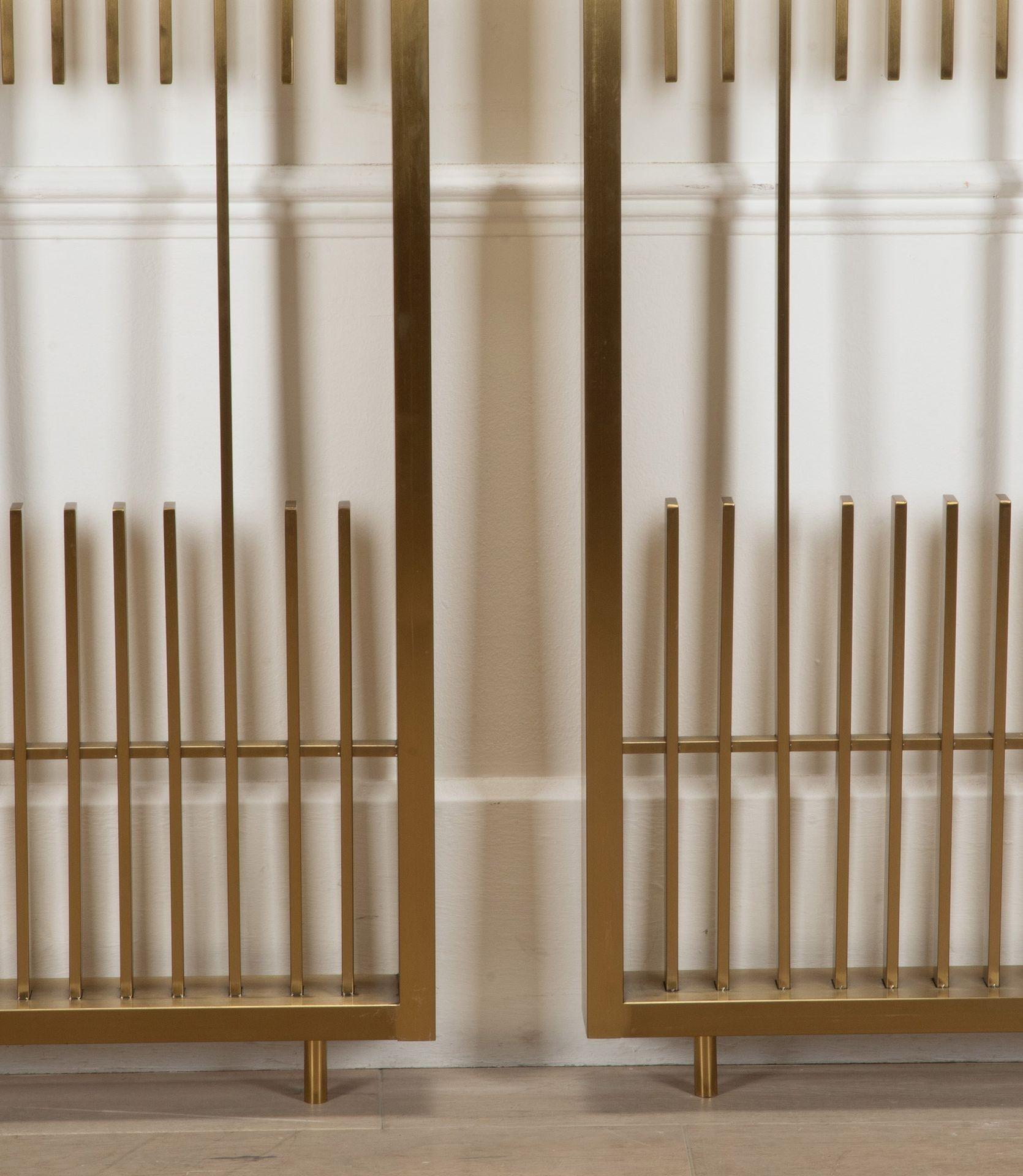 Pair of 20th Century Italian Room Divider Panels For Sale 4