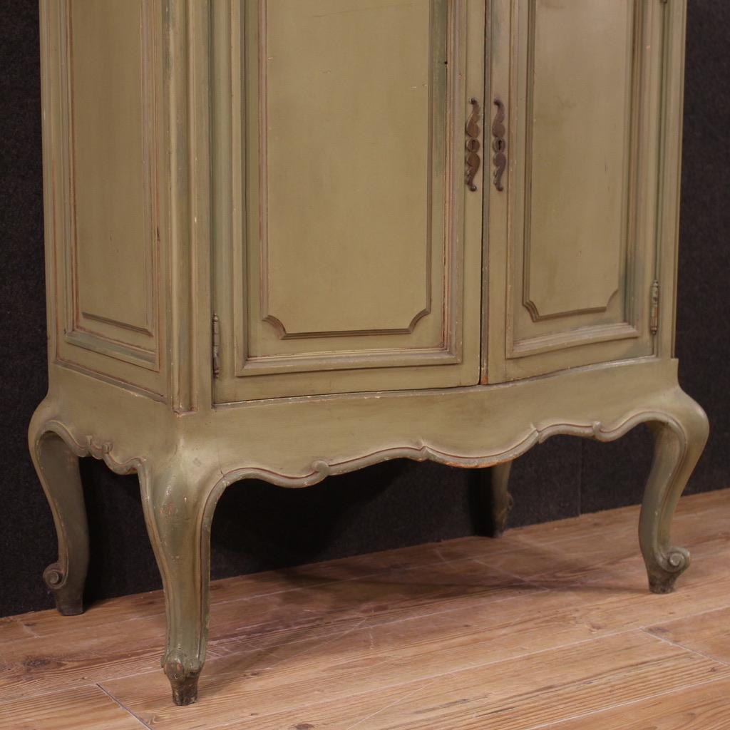 Pair of 20th Century Lacquered Wood Italian Sideboards with Mirrors, 1950s For Sale 2