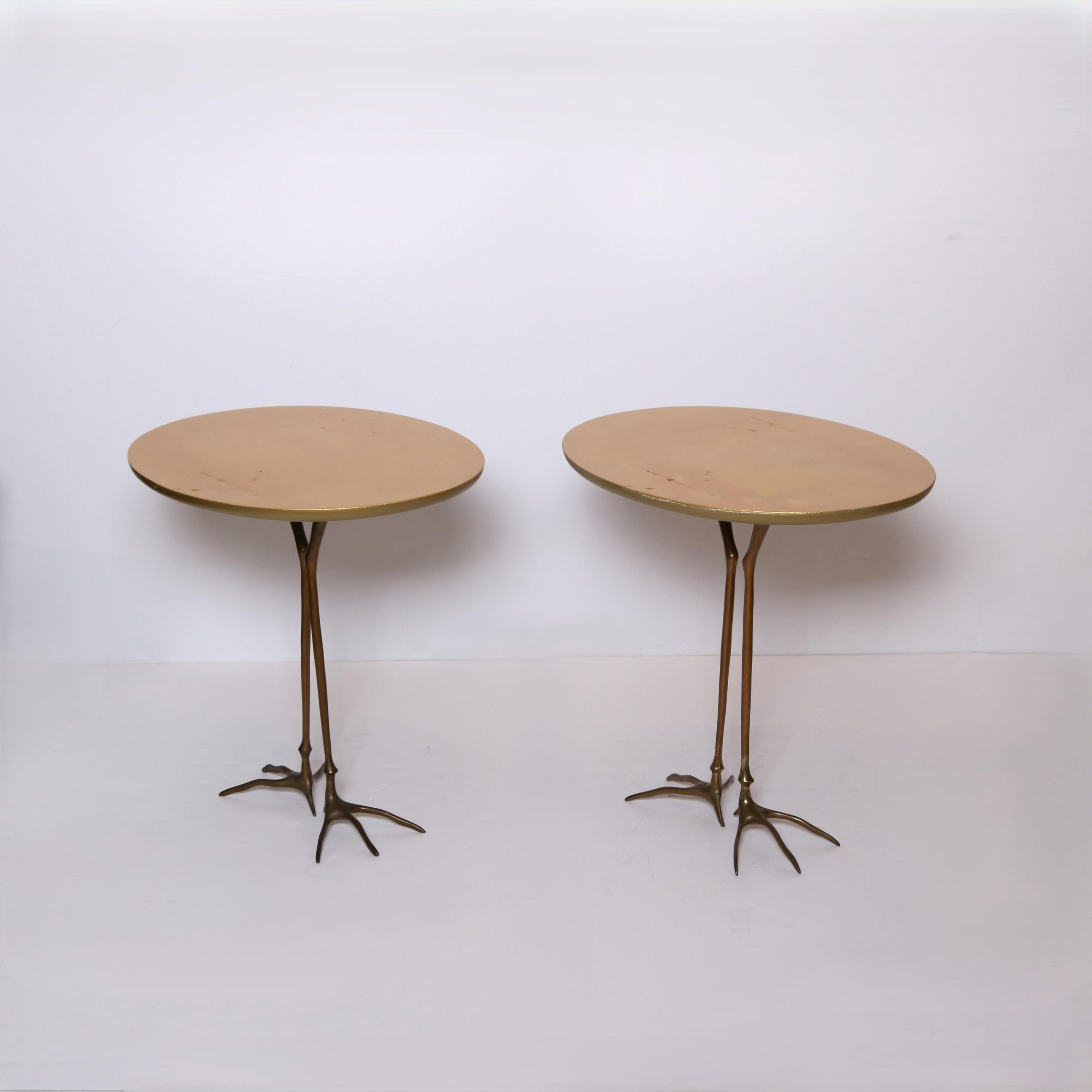 Par de 20  Mesas auxiliares Century Meret Oppenheim Traccia en Bueno estado para la venta en New York, NY