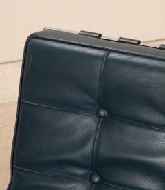 Pair of 20th Century Original Barcelona Chairs by Knoll